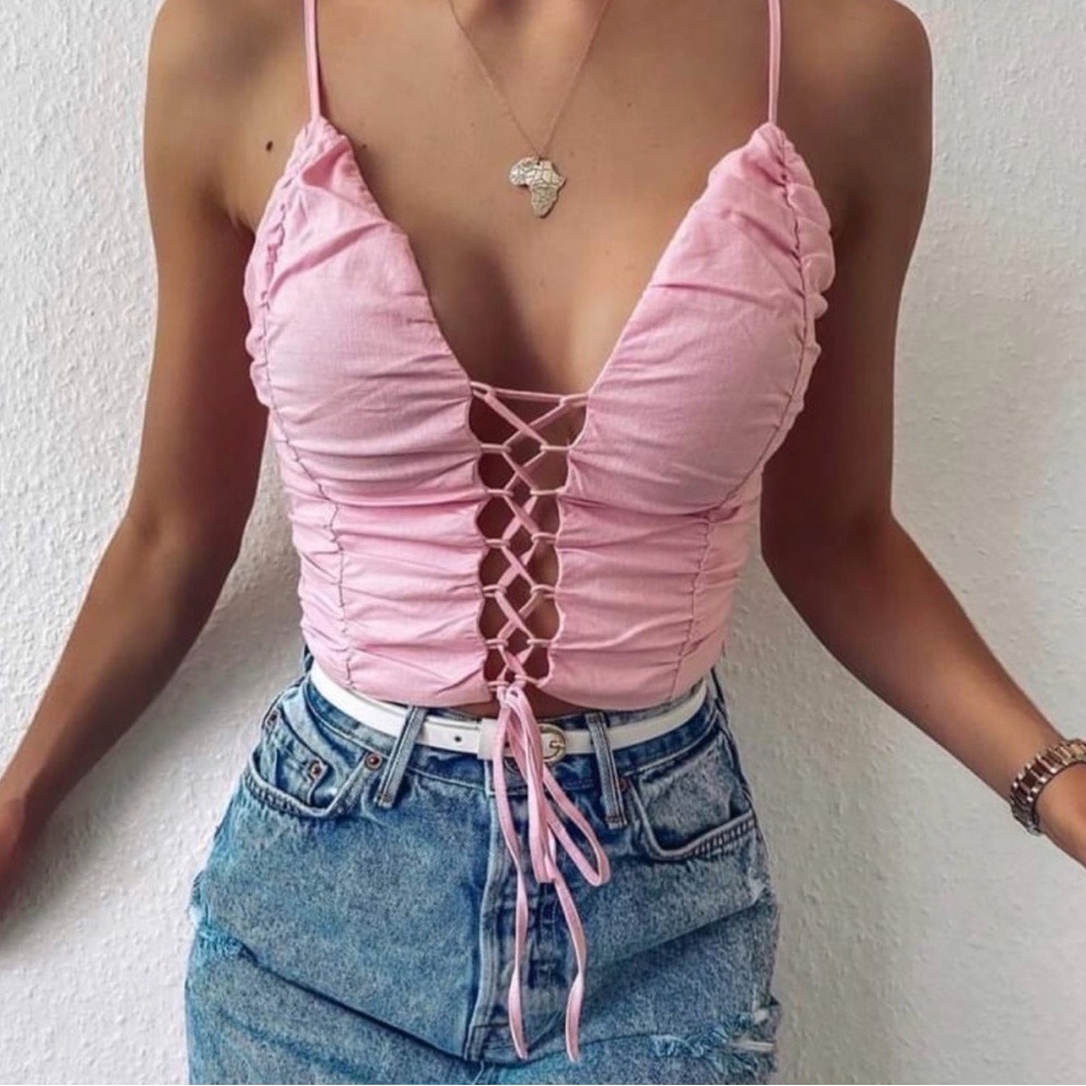 Tiger Mist Lorenzo Top - Pink Size XS